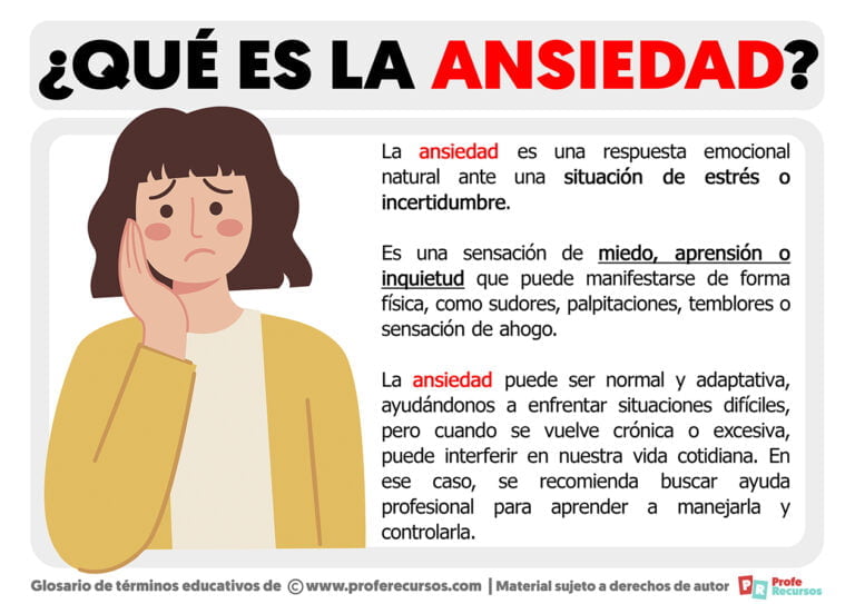¿Qué es la ansiedad y cómo se manifiesta?